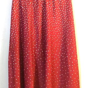 Paprika colored Vintage Skirt